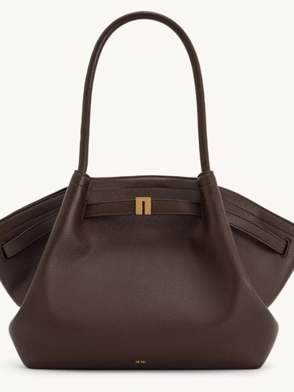 JW PEI Hana Medium Tote Bag - Dark Brown - NEW with original box